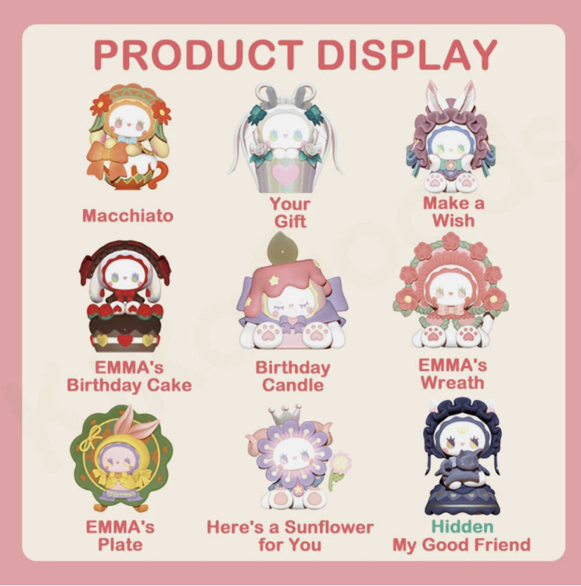 Emma Secret Forest Birthday Party Series (Different Color) Blind Box