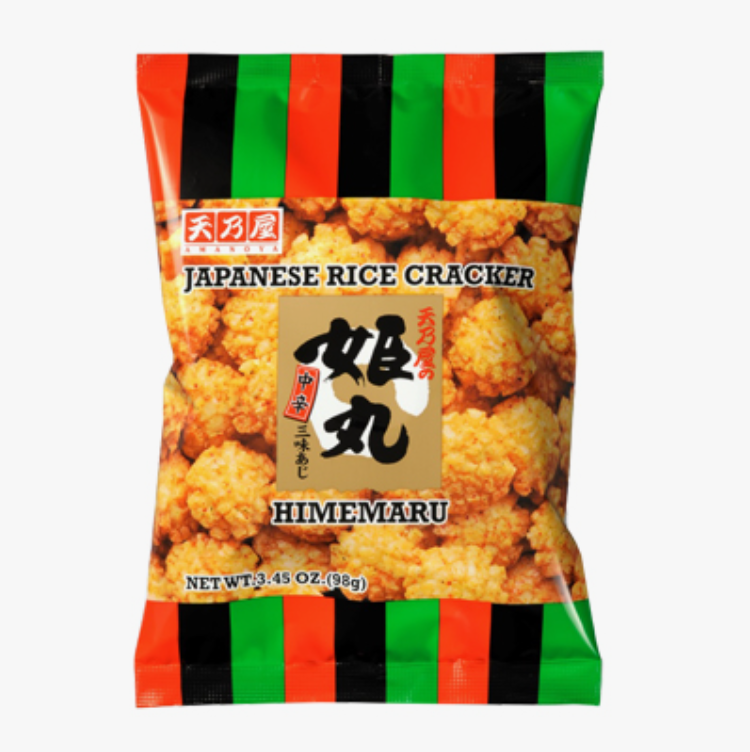 Japanese Rice Crackers AMANOYA M SIZE HIMEMARU