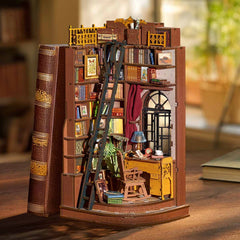 Sale Rolife Book Nook Shelf Insert - Silent Corner Study TGE02