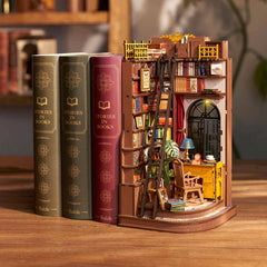 Sale Rolife Book Nook Shelf Insert - Silent Corner Study TGE02