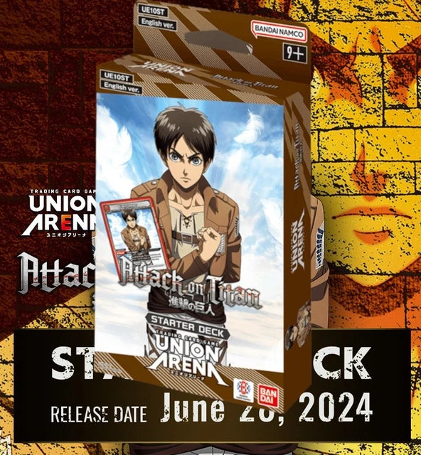 UNION ARENA ATTACK TITAN AOT STARTER