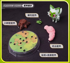 Pokémon Sprigatito assembling toys (Grass)
