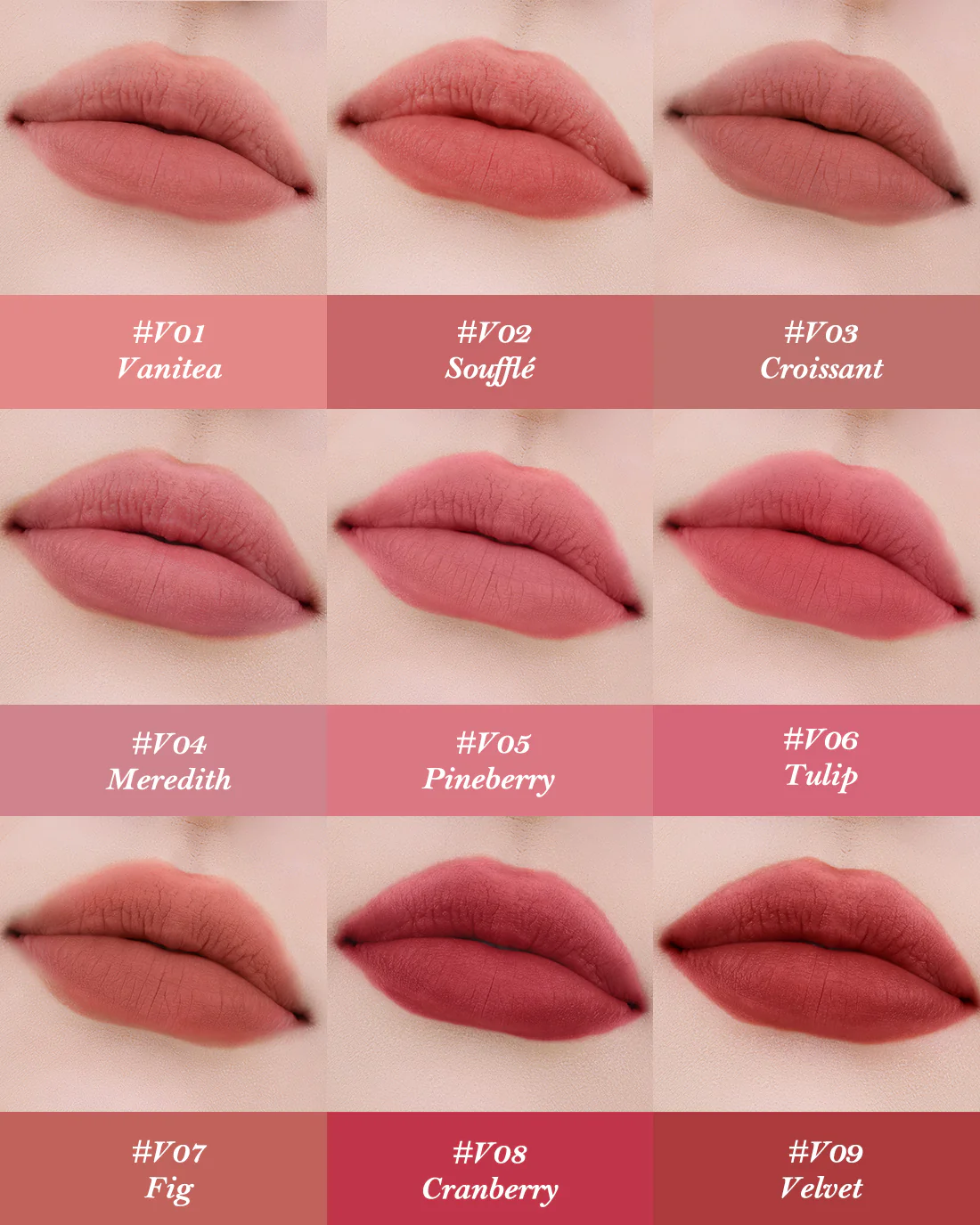 Flower Knows Strawberry Cupid Cake Lip Cream  V02 Souffle