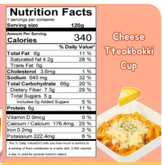 Yopokki Instant Tteokbokki Rice Cake Cup: Cheese Topokki