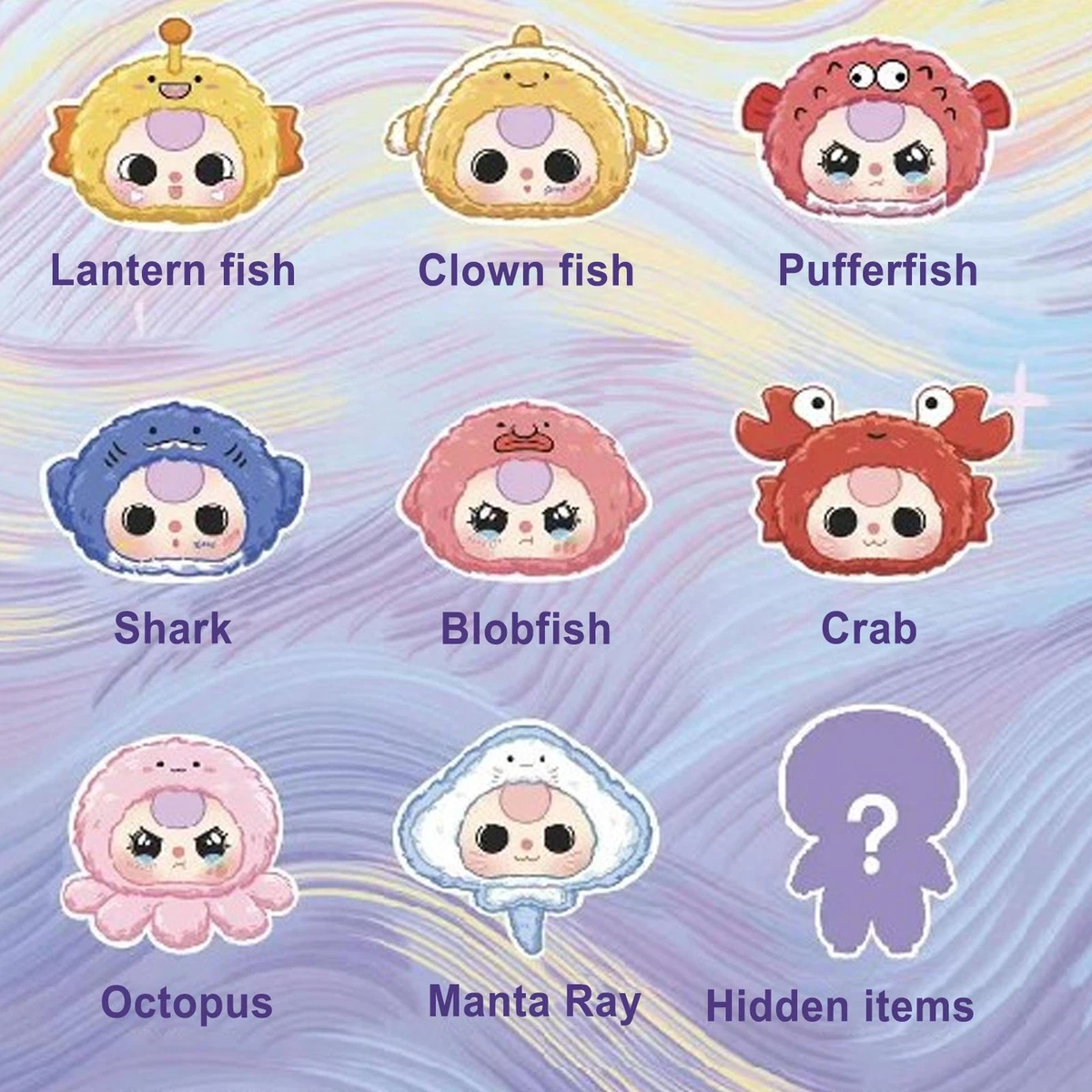 Baby three- sea animals Blind Box