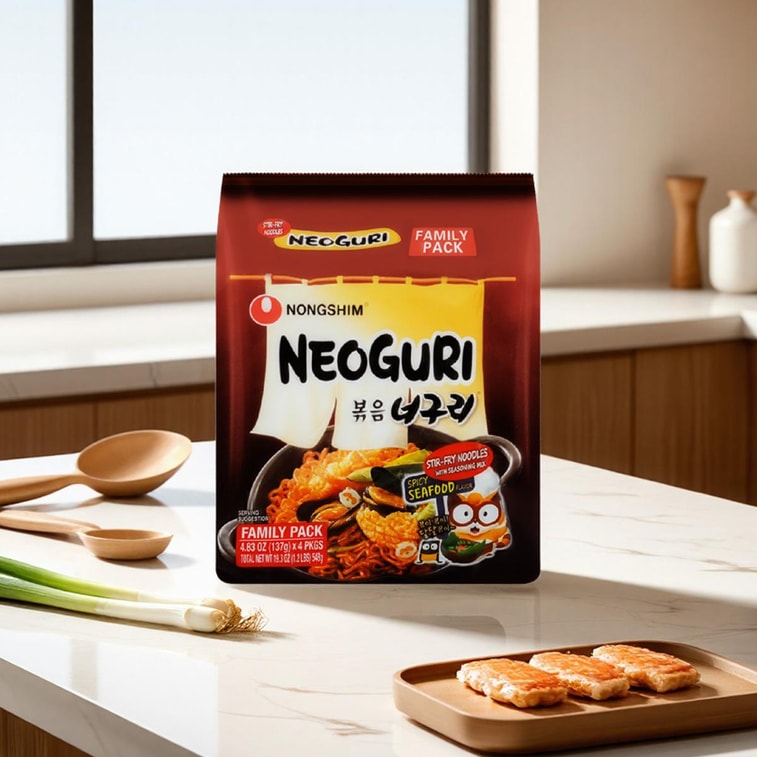 N.S. STIR-FRY NEOGURI- SPICY SEAFOOD Noodle