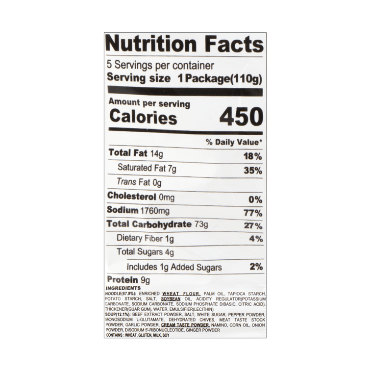 Gomtang Ramen Instant Noodles 5PACK 550g