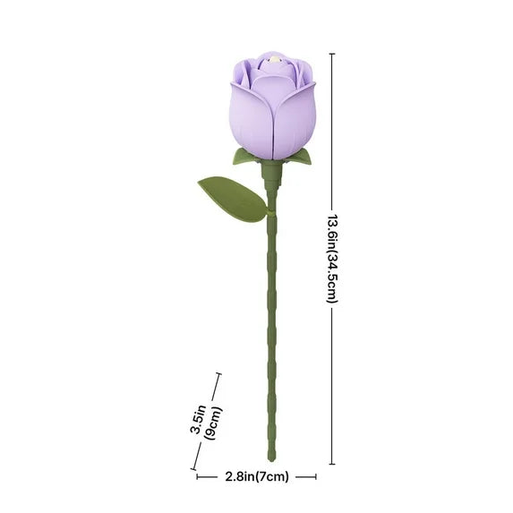 ROKR Single Flower Floral Art DIY 3D Puzzle-Lavender Rose