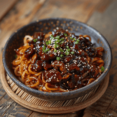 Korean Chapagetti Noodles with Chajang Black Bean Sauce - 4 Packs* 4.47oz
