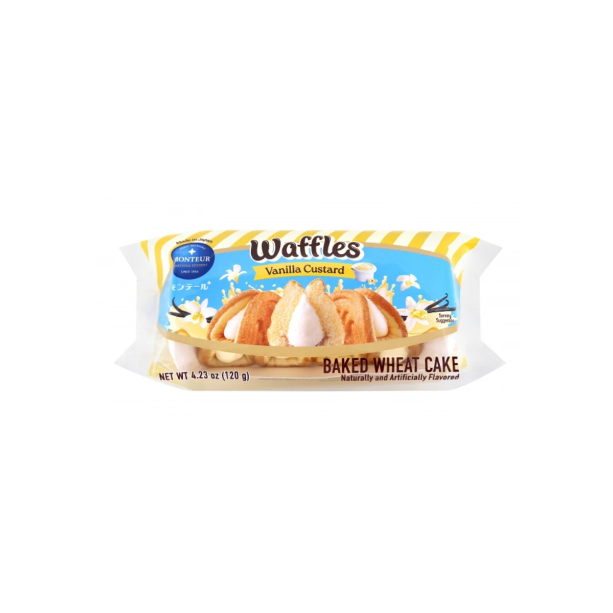 MONTEUR SWEETS VANILLA CUSTARD WAFFLE