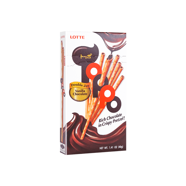 LOTTE TOPPO VANILLA Chocolate