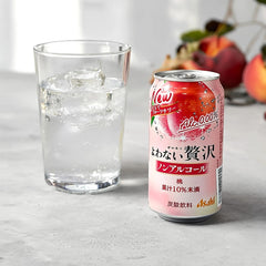 Asahi Non-Alcohol Soda Peach Flavor 11.83 fl oz