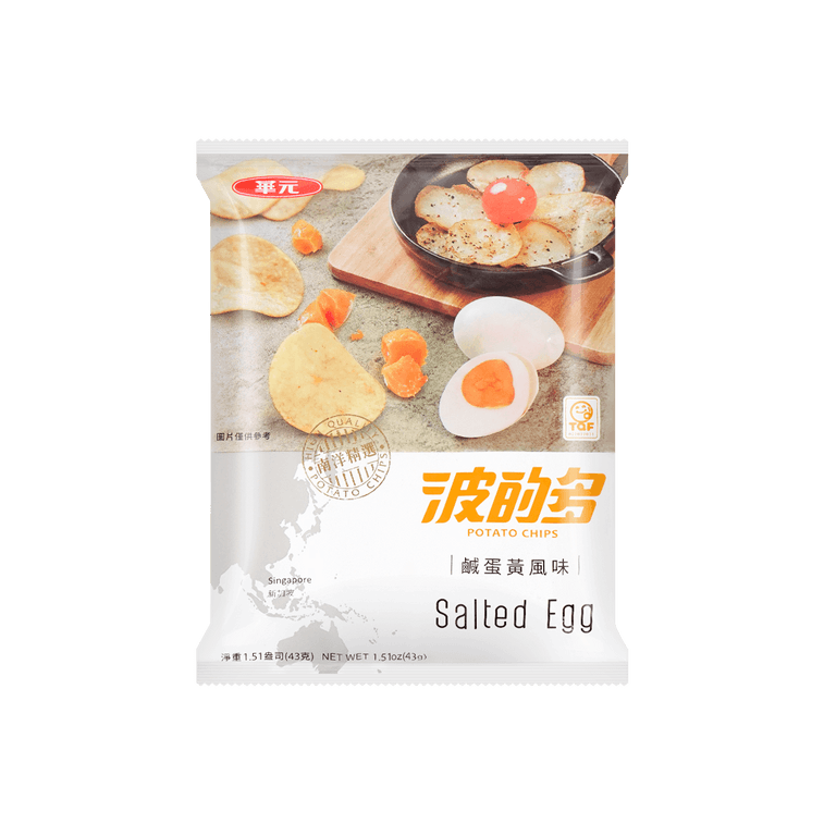 H.Y. POTATO CHIPS SALTY EGG SAUCE FLAVOR