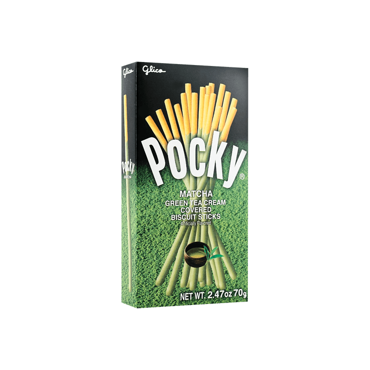 GLICO POCKY GREEN TEA