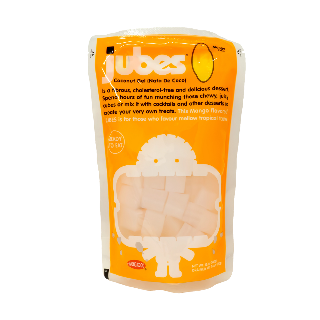 Jubes Coconut Gel Nata de Coco Mango Flavor