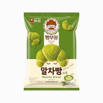 Ppang Bujang Matcha Flavored Roll Snack