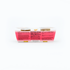 SHIRAKIKU Jelly Cup Peach Flavor 2 Cups 200g