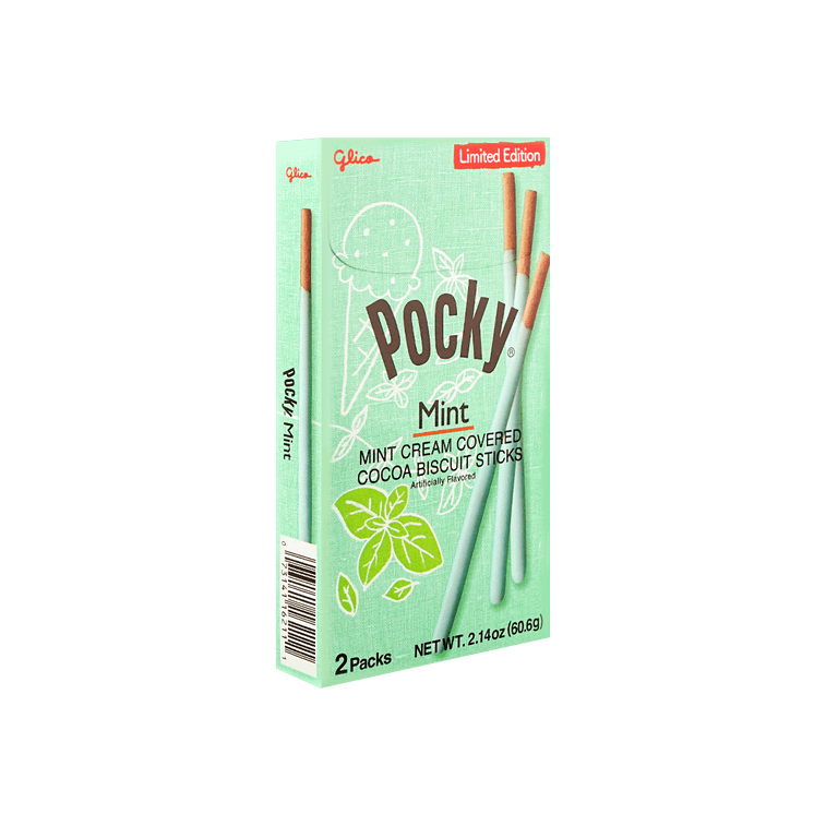 GLICO POCKY - CHOCO MINT