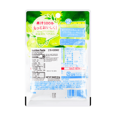 MEIJI Kajyu Gummy green grape Flavor 54g