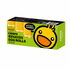 KAMEN CRISPS EGG ROLL DURIAN FLAVOR 100g