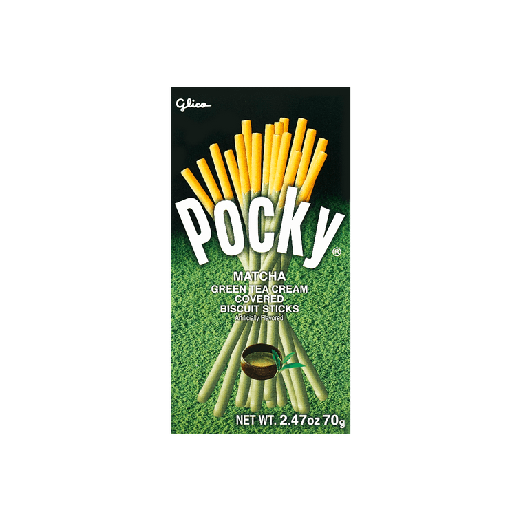 GLICO POCKY GREEN TEA