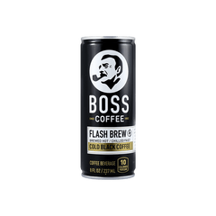 BOSS Coffee Flash Brew Cold Black Coffee