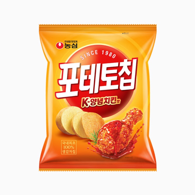 NONGSHIM POTATO CHIP K-SEASONED CHICKEN FLAVOR