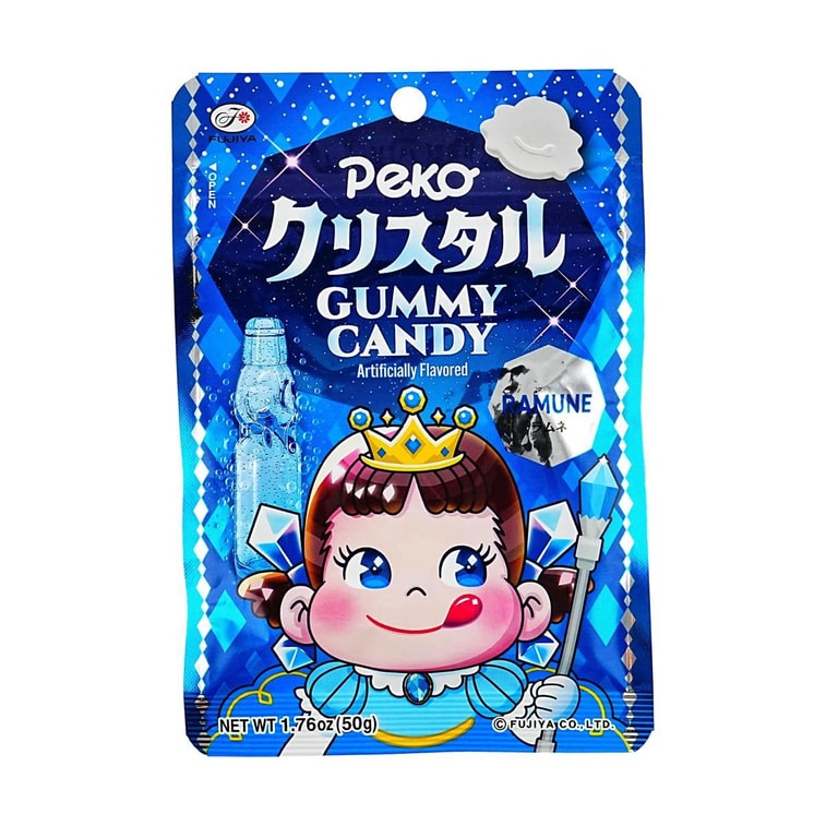 FUJIYA PEKO CRYSTAL GUMMY RAMUNE