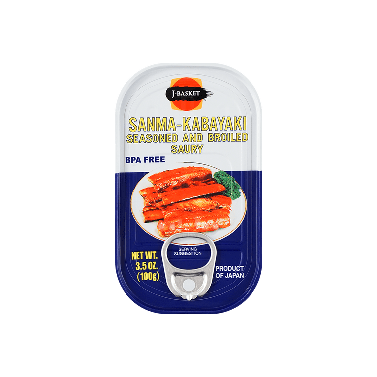 J-BASKET SANMA KABAYAKI SAURY