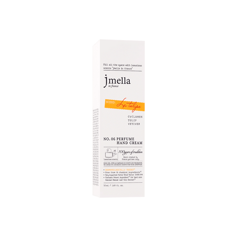 Jmella in france: Cyclamen Tulip Vetiver No. 06 Hand Cream Perfume