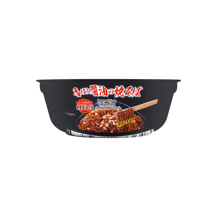 Hikari Menraku Yakisoba Bowl: Roasted Shoyu Black Pepper & Garlic