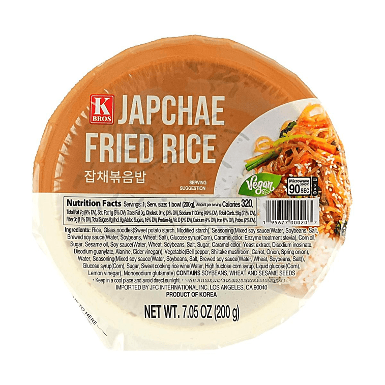K BROS JAPCHAE FRIED RICE 7.05 OZ