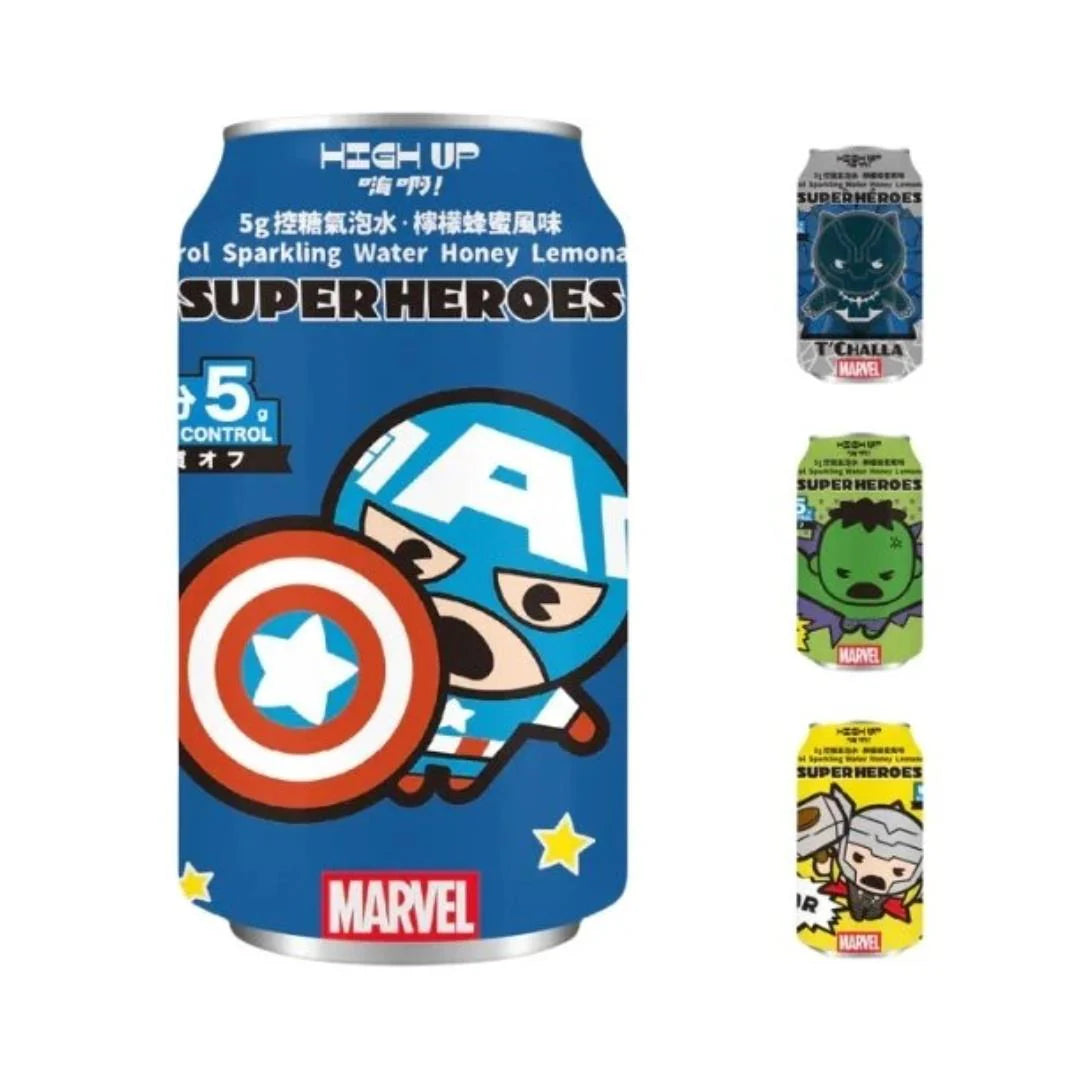 HIGH UP SPARKLING WATER - HONEY LEMON FLAVOR(MARVEL Q VER2)