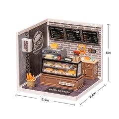 Rolife Super Creator Miniature House - Golden Wheat Bakery DW005B