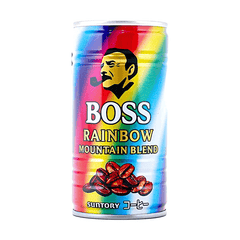 SUNTORY BOSS RAINBOW MOUNTAIN BLEND COFFEE 185ML