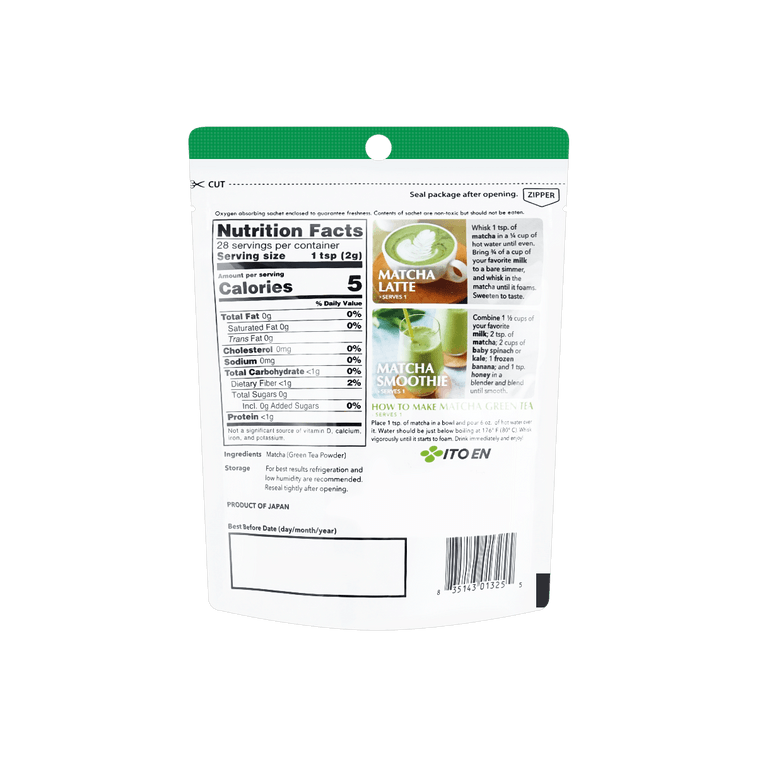 ITOEN Matcha Green Tea Unsweetened Powder
