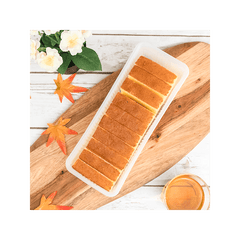 Imuraya Japanese Style Pre-Sliced Baked Sponge Pound Cake 9.8oz, 7 Pieces (Cheese)