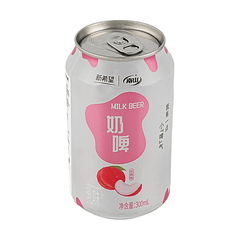New Hope Milk Flavor Carbonated Beverage (peach flavor) 300ml