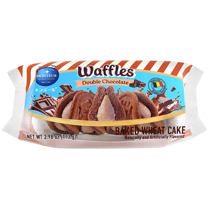 MONTEUR SWEETS DOUBLE CHOCOLATE WAFFLE