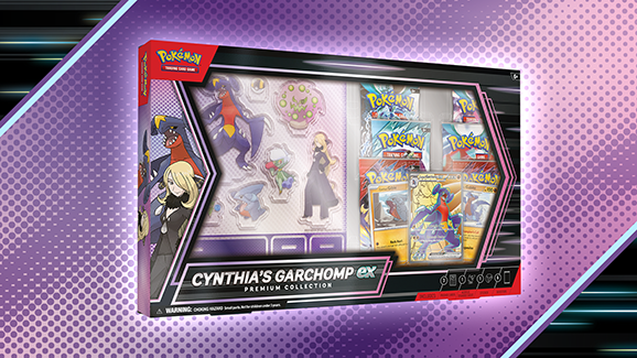 Pokemon TCG: Cynthia’s Garchomp ex Premium Collection (In Store Only)