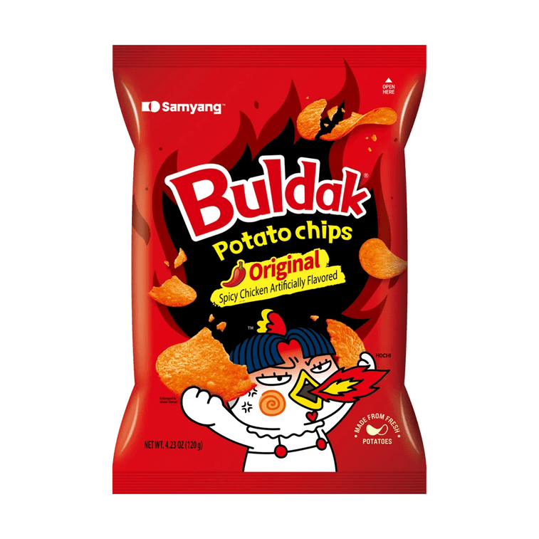 BulArtificial Spicy Chicken Flavor Potato Chips Original