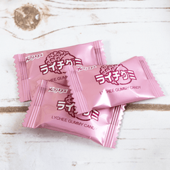 KASUGAI Lychee Gummy Candy