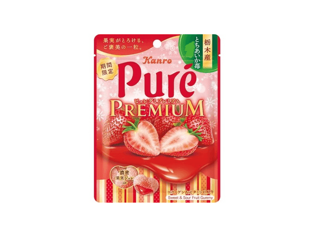 Kanro Pure Premium Strawberry