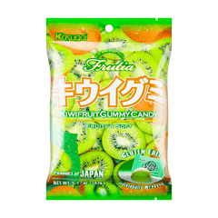 KASUGAI FRUTIA KIWI GUMMY CANDY 107g
