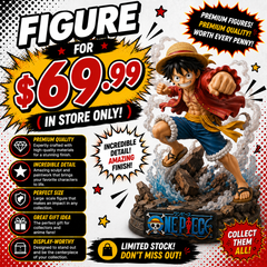 FIGURE FOR $69.99 (IN STORE ONLY)