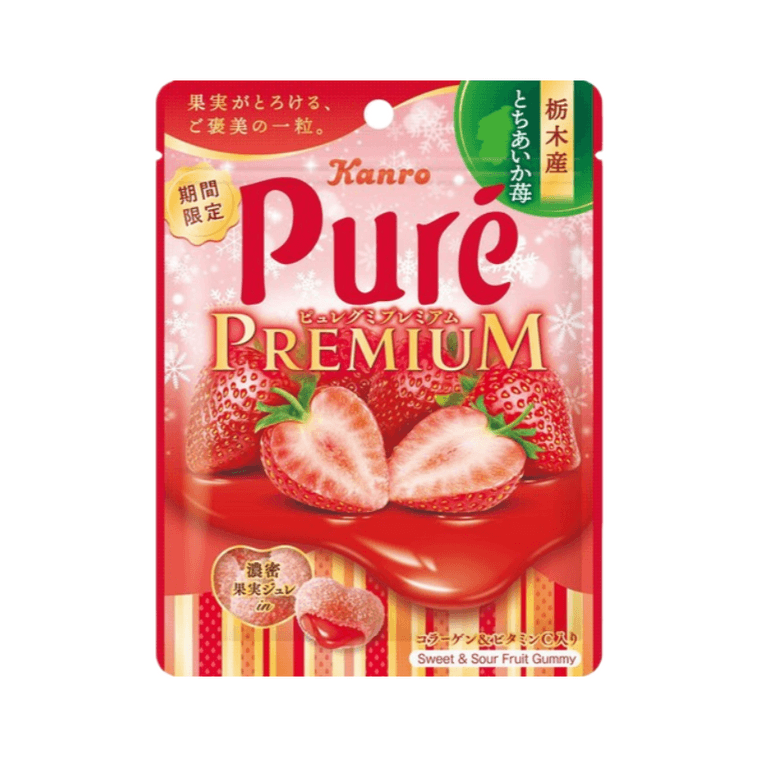 Kanro Pure Premium Strawberry