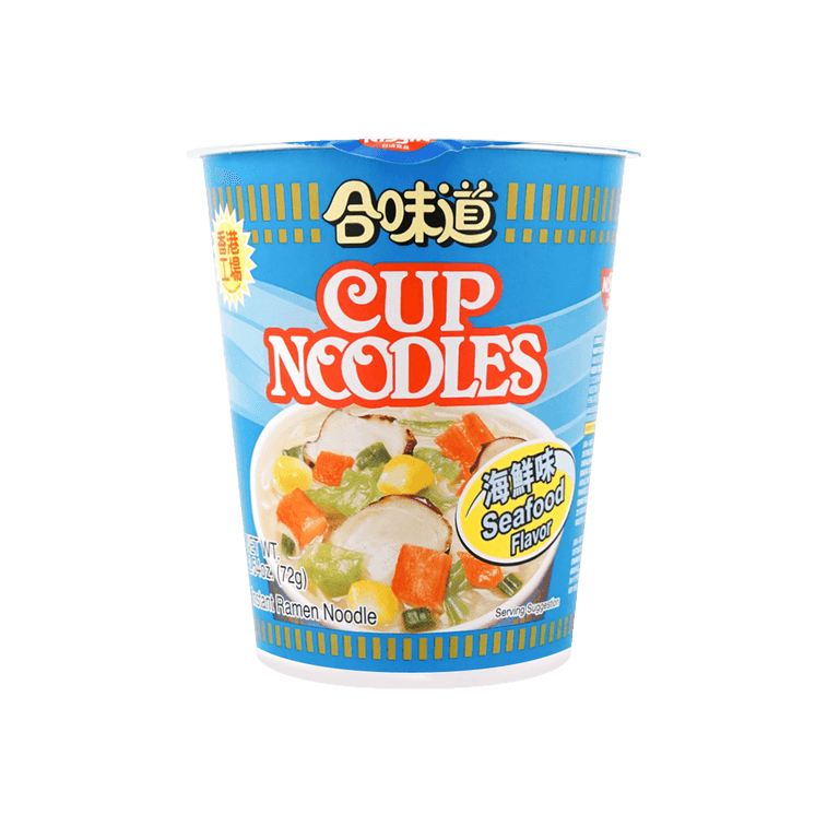 NISSIN SEAFOOD FLAVOR CUP NOODLES