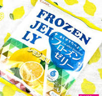 YUKIGUNI AGURI FROZEN KONJAC JELLY - LEMON
