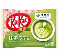 NESTLE KITKAT WAFER
CHOCOLATE ITO EN MATCHA
LATTE 10P 116g
