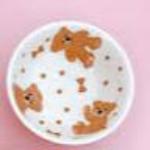 Flufy bear mini shallow bowl